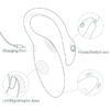 Magic Flamingo Max Çiftler için Giyilebilir Telefon Kontrollü Vibratör