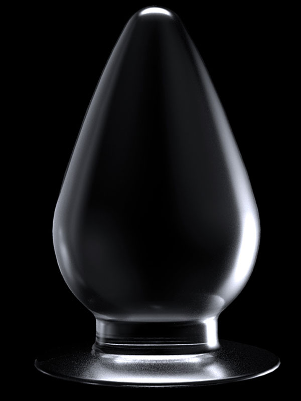 LoveToy 4.5” Flawless Clear Anal Plug 11.5cm