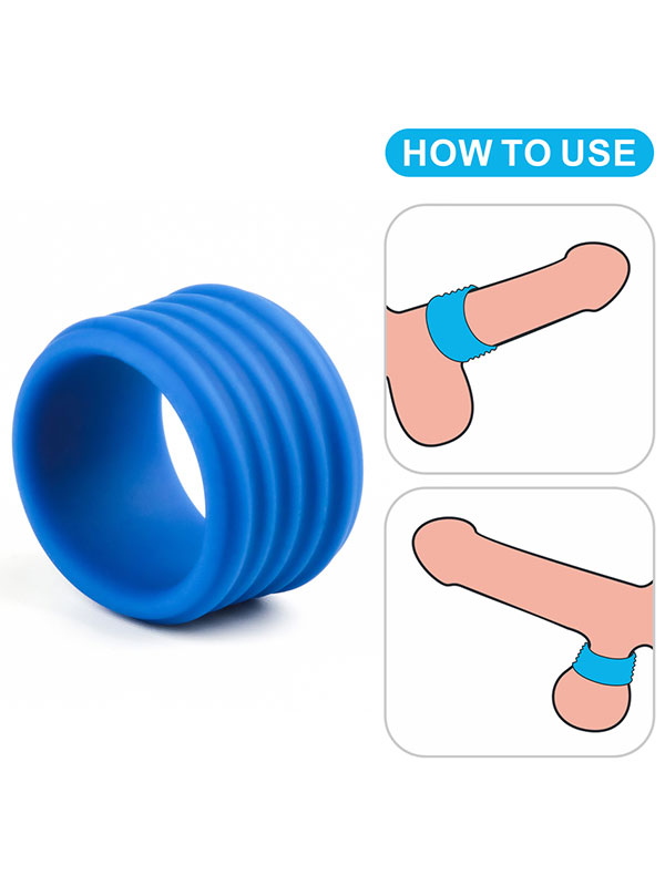 LoveToy Pinnacle Pro Deep Rib Grip Ring Halka