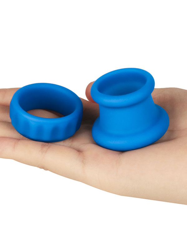LoveToy Pinnacle Pro Twin Flex Stretcher Penis ve Testis Halkası