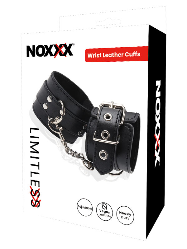 174-704303-1.jpg NOXXX LIMITLESS Siyah Deri El Kelepçesi