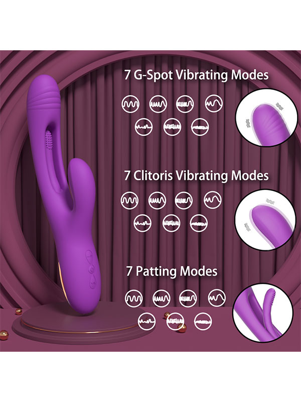 Hareketli Şarjlı Tavşan Vibratör