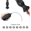 Titreşimli ve Şarjlı Şişirilebilir Anal Set