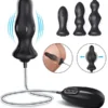 Titreşimli ve Şarjlı Şişirilebilir Anal Set