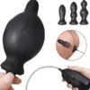 Titreşimli ve Şarjlı Şişirilebilir Anal Set