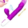 İleri Geri Hareketli Isıtmalı Emme Modlu Şarjlı Rabbit Vibratör