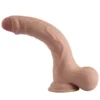 VSCNovelty 10″ Çift Katmanlı Kayan Derili Gerçekçi Penis 25 cm