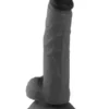 VSCNovelty Mr. Rude 7.1” Gerçekçi Siyah Penis 18 cm