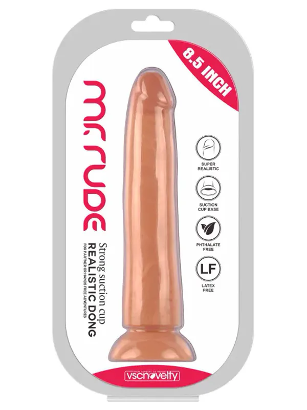 VSCNovelty Mr. Rude 8.5” Realistik Anal Dildo 21.5 cm