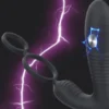 NOXXX Elektro Şoklu Penis Halkalı APP Control Anal Vibratör