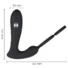 NOXXX Elektro Şoklu Penis Halkalı APP Control Anal Vibratör
