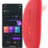 NYX Telefon Kontrollü Çiftler İçin Giyilebilir Vibratör