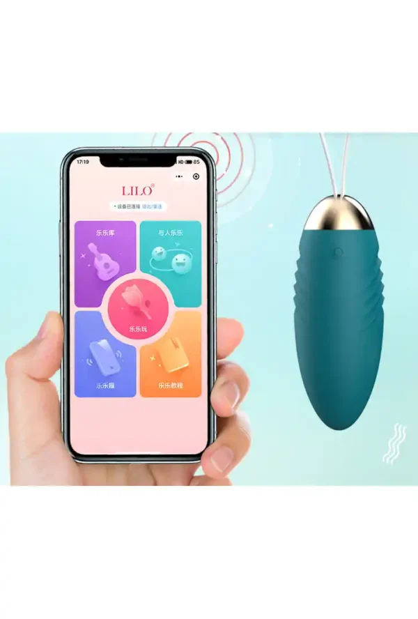 Telefon Kontrollü Giyilebilir Şarjlı EGG Vibratör