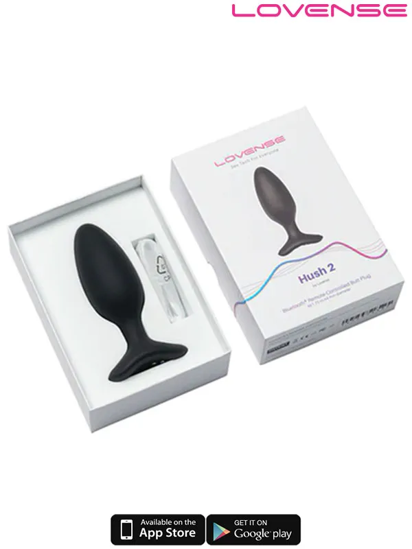 Lovense HUSH 2 Anal Plug 1.75
