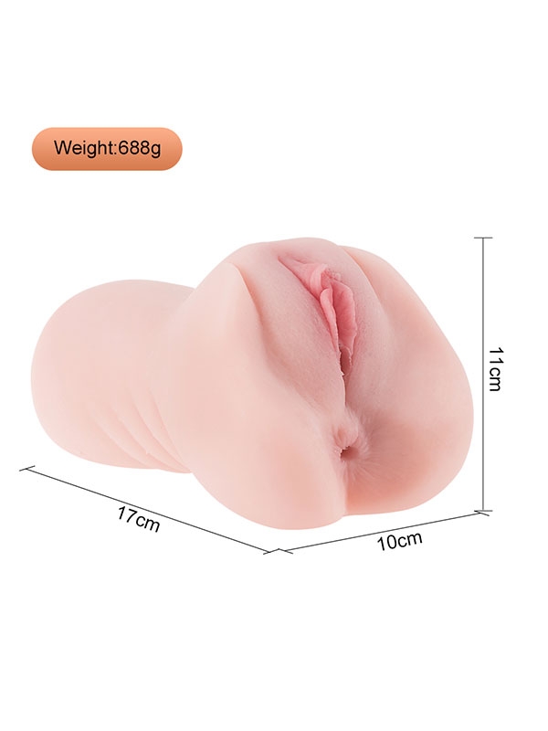 NOXXX Anal ve Vajinal Çift Girişli Gerçekçi Mastürbatör