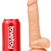 Ultra Yumuşak Realistik Penis 20 cm