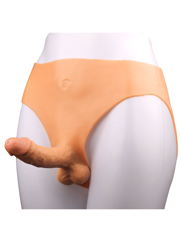 Giyilebilir İçi Dolu Gerçekçi Silikon Dildo