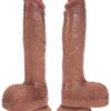 NOXXX İleri Geri Hareketli Isıtmalı Şarjlı Dildo 25 cm