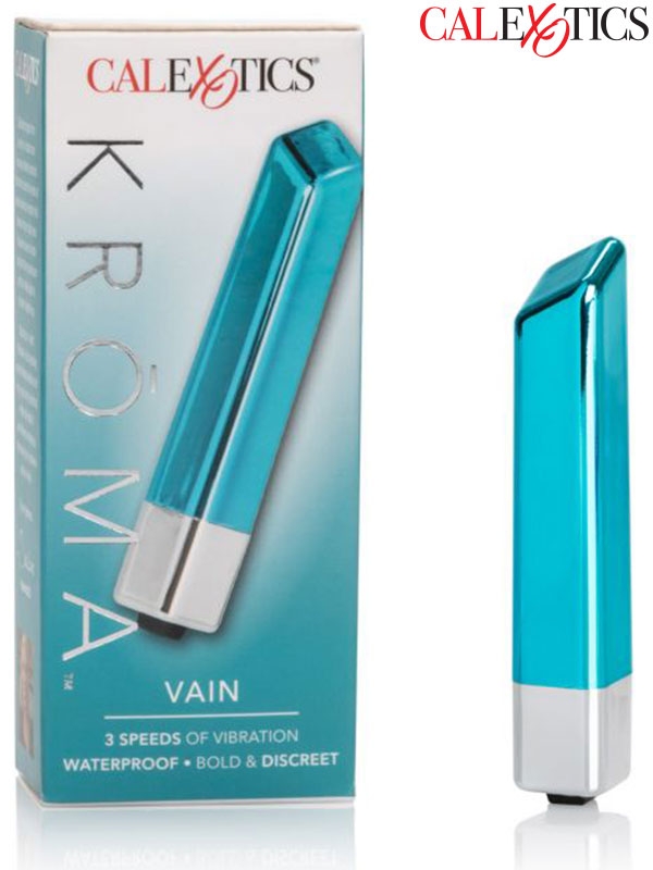 702-calexotics-kroma-mini-vibrator-aqua-1.jpg Mini Vibratör Mavi