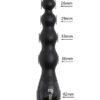 NOXXX Obsidian Solid Boncuklu Anal Şarjlı Vibratör