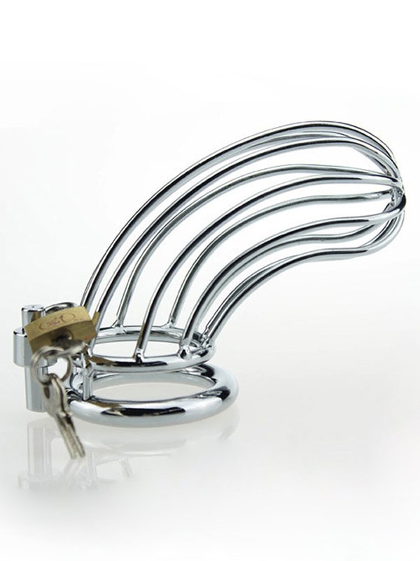 NOXXX Paslanmaz Çelik Kafes Chastity Devices Penis Kilidi