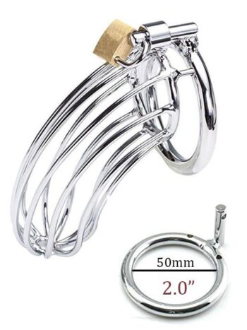 NOXXX Paslanmaz Çelik Kafes Chastity Devices Penis Kilidi