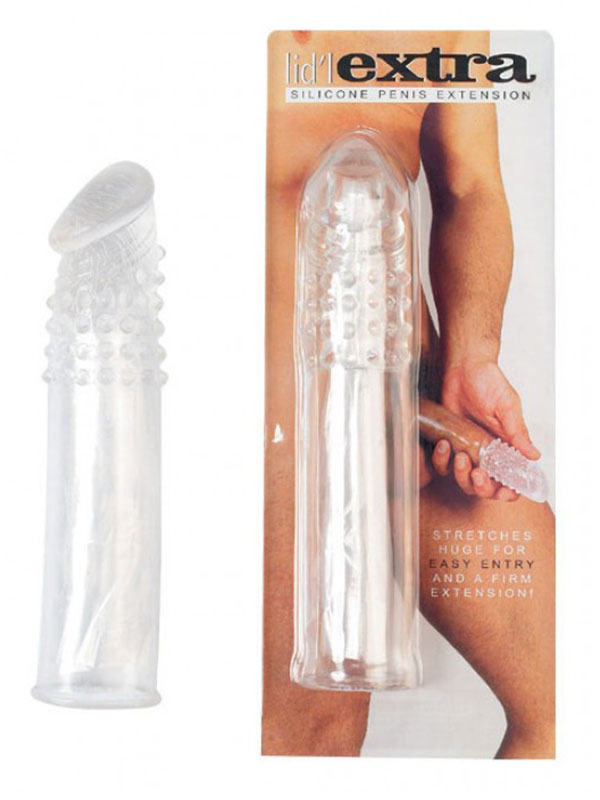 Seven Creations Lid’l Extra Silikon Penis Kılıfı