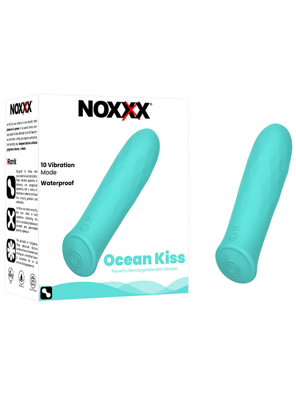 NOXXX Ocean Kiss Ultra Güçlü Şarjlı Bullet Vibratör 8.5cm
