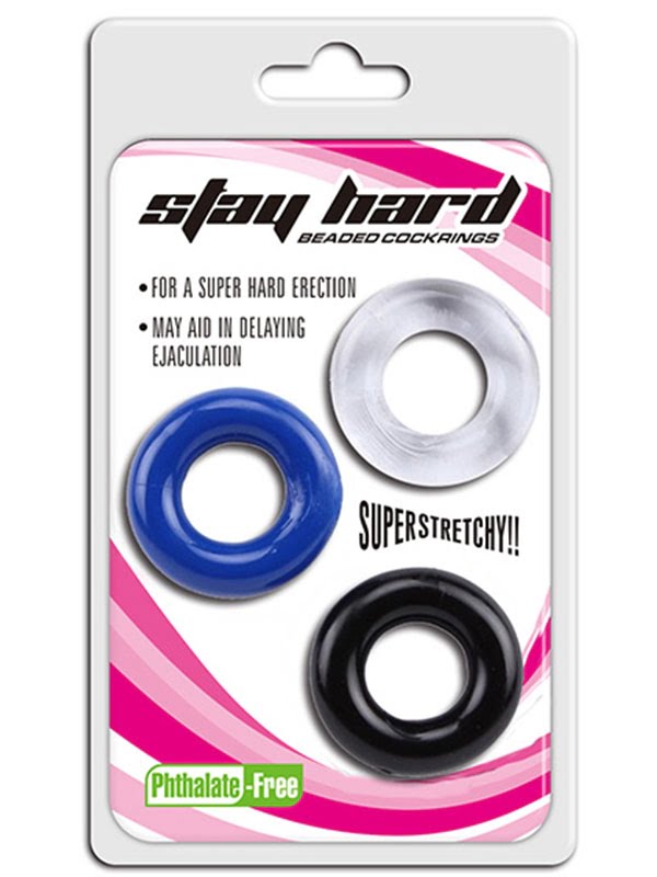 Stay Hard 3’lü Penis Halka Seti