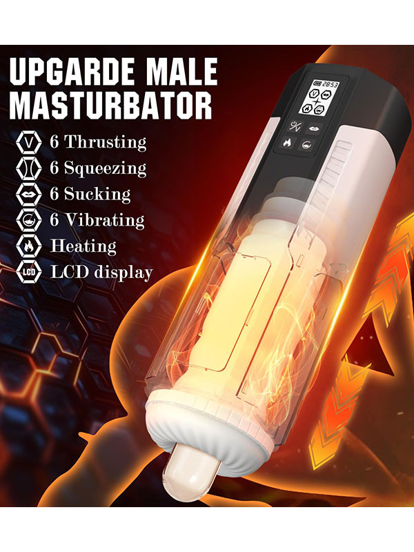 83-603304-4.jpg NOXXX Max Thrust Şarjlı Masturbatör İtme Emme Sıkma Titreşim Isıtma Modlu