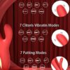 95-202107-3.jpg NOXXX Patova G Spot ve Klitoris Uyarıcılı Şarjlı Rabbit Vibratör