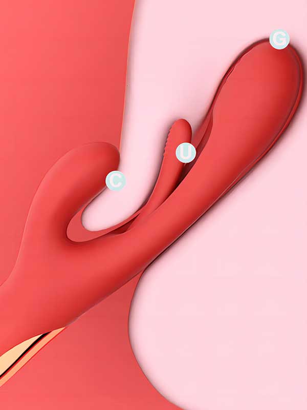 95-202107-4.jpg NOXXX Patova G Spot ve Klitoris Uyarıcılı Şarjlı Rabbit Vibratör